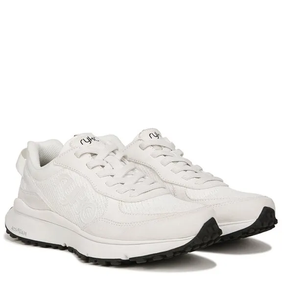 NEW RYKA Jog On Slip On Retro Sneakers white for women 462tn