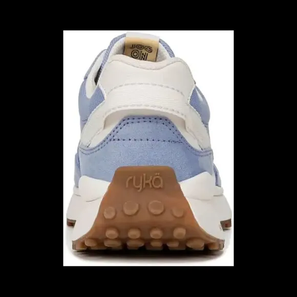NEW RYKA Wide Width Jog On Slip On Retro Sneakers Hydrangea for women 563mn