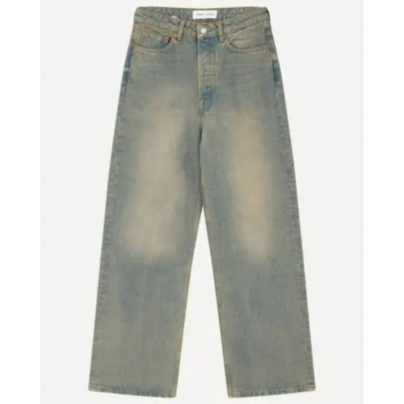 NEW SAMSOE sashelly jeans in oil slick gloss