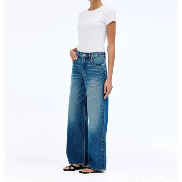 NEW SLVRLAKE selena jean in six rivers blue