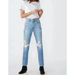 NEW SLVRLAKE virginia slim jeans in rolling waters