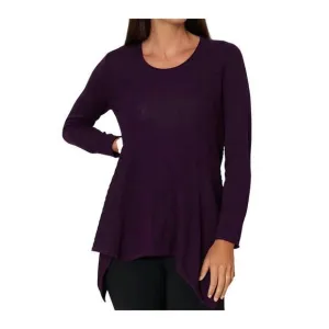 NEW STELLA CARAKASI just right sweater in amethyst