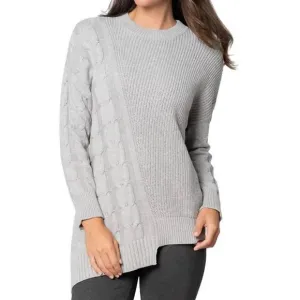 NEW STELLA CARAKASI made you look sweater in light gray
