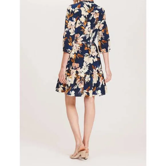 NEW TYLER BOE petra floral print dress in multi