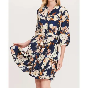 NEW TYLER BOE petra floral print dress in multi
