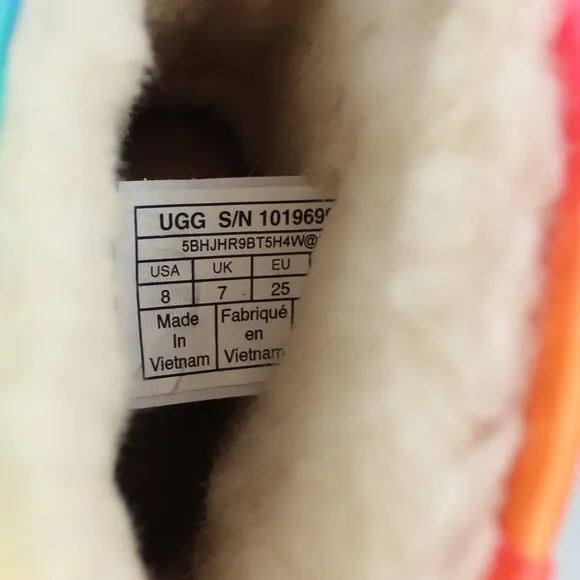 NEW UGG Rainbow Genuine Shearling Boot (Toddler)– Cozy &amp; Stylish Winter Boots