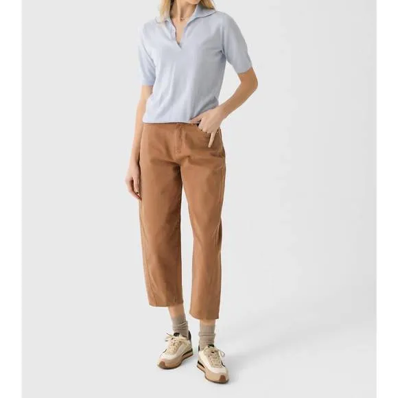 NEW VANESSABRUNO women's caleb jean in marron