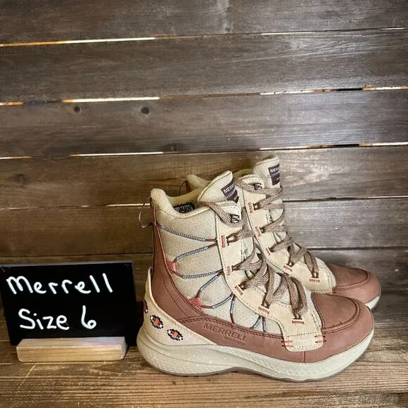 New Womens Merrell Bravada 2‎ Thermo WP Jordan Ann Craig Snow Winter Boots 6 M