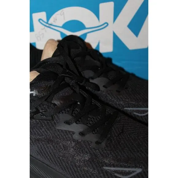 NIB HOKA ONE WOMEN'S CLIFTON 9 BLACK‎ BBLC RUNNING ATHLETIC SNEAKERS