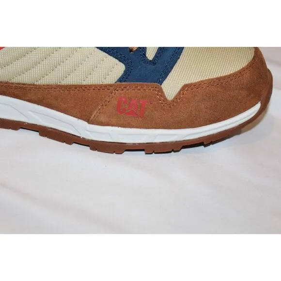 NIB Men's‎ Caterpillar Venward Comp Toe Work Shoe P91478 Brown Sugar Sneakers 10