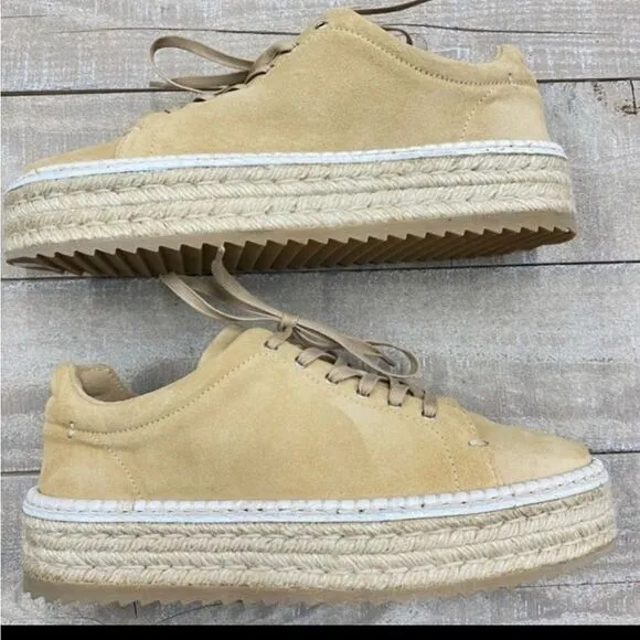 NIB Rag &amp; Bone Kent Espadrille Dune Suede