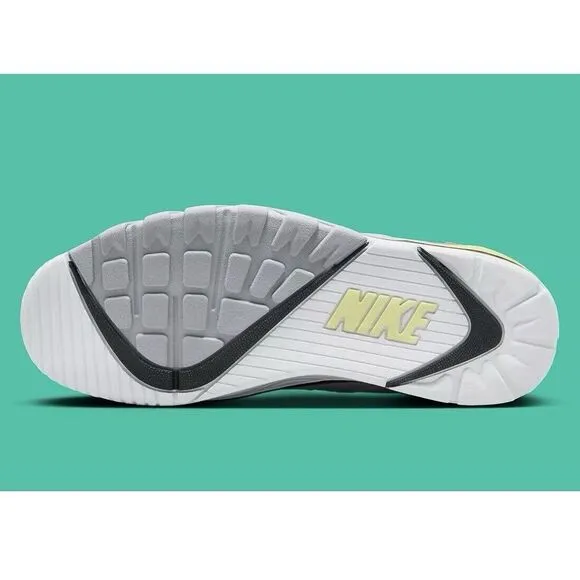 Nike Air Cross Trainer 3 Low Citron White Cement Neutral Grey FQ8829-100 Mens 13