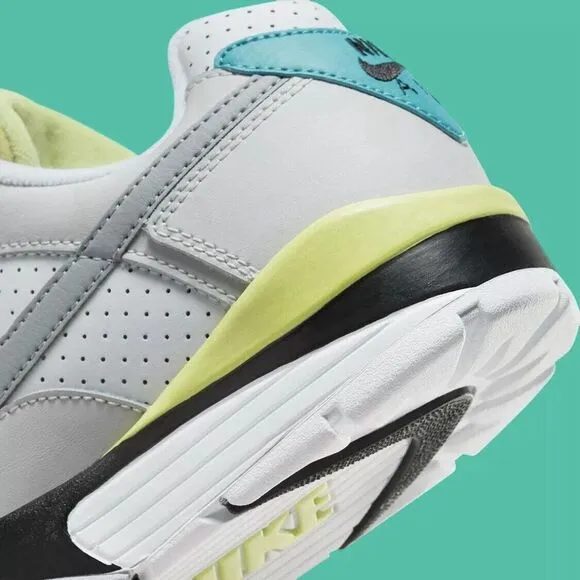 Nike Air Cross Trainer 3 Low Citron White Cement Neutral Grey FQ8829-100 Mens 13