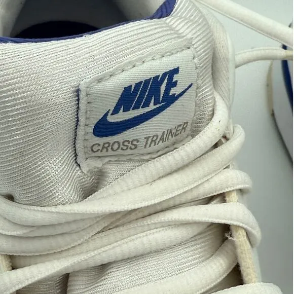 Nike Air Cross Trainer Low Sneakers CQ9182-102 White Astronomy Blue Size US9