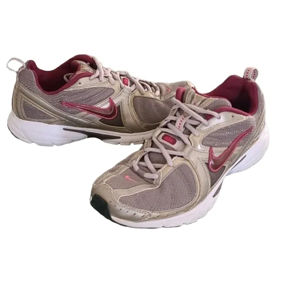 Nike Air Impact Zone Womens Sneakers 10 Bronze Gray Pewter Running Shoes 2007