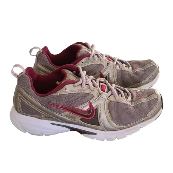 Nike Air Impact Zone Womens Sneakers 10 Bronze Gray Pewter Running Shoes 2007