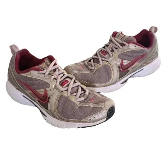 Nike Air Impact Zone Womens Sneakers 10 Bronze Gray Pewter Running Shoes 2007