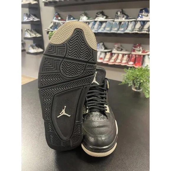 Nike Air Jordan 4 Retro LS Oreo Black 314254-003 Mens Size 8