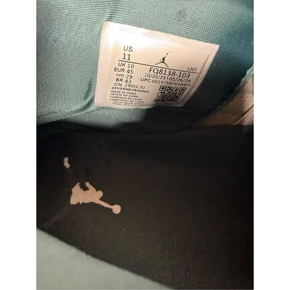 Nike Air Jordan 4 Retro “Oxidized Green” FQ8138-103 - Size 11 - Clean w/ OG Box