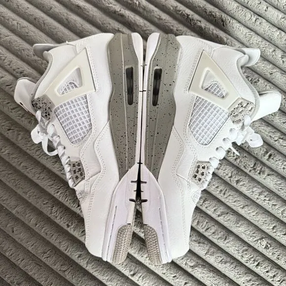 Nike Air Jordan Retro 4 White Oreo CT8527-100 US 7 / EUR 40 CLEAN FAST SHIPPING