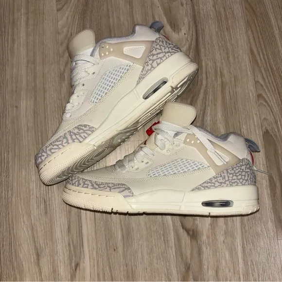 Nike Air Jordan Spizike‎ Low ‘Sail Coconut Milk’ - Size 5.5Y