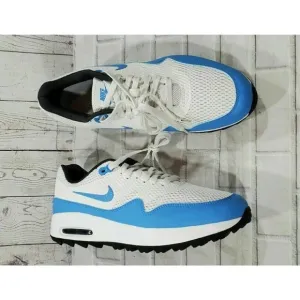 Nike Air Max 1 Golf Sneakers Spikeless CI7576-101 UNC University Blue MENS 7.5