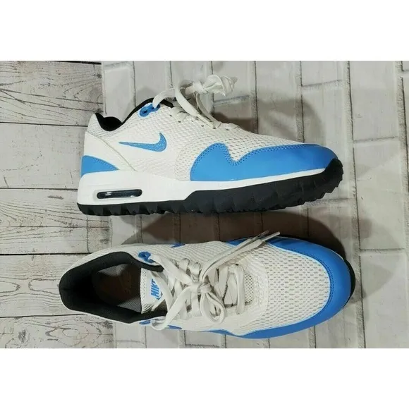 Nike Air Max 1 Golf Sneakers Spikeless CI7576-101 UNC University Blue MENS 8