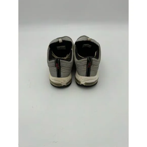 Nike Air Max 97 Gray White Full Length Reflective Air Sneakers Men's Size 13