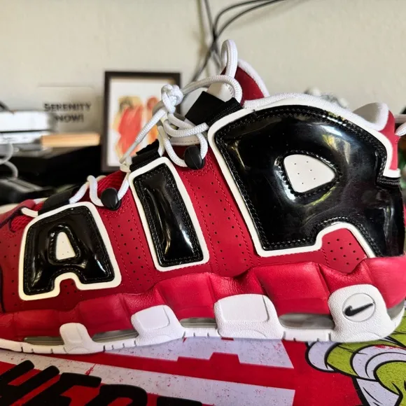 Nike Air More Uptempo ‘Varsity Red’ – 90s Swag, No Box, All Hype