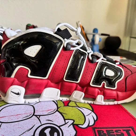Nike Air More Uptempo ‘Varsity Red’ – 90s Swag, No Box, All Hype