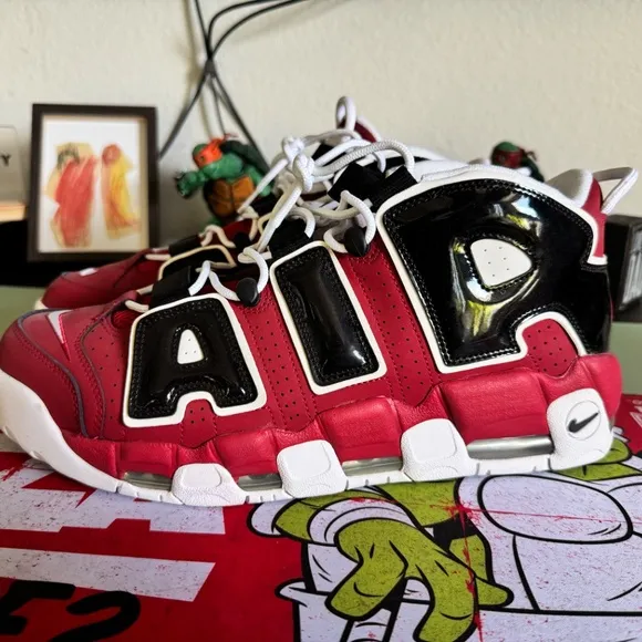 Nike Air More Uptempo ‘Varsity Red’ – 90s Swag, No Box, All Hype