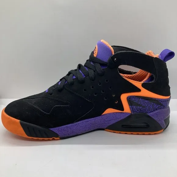 Nike Air Tech Challenge Huarache Size 7.5 Black Shoes Sneakers 630957-002