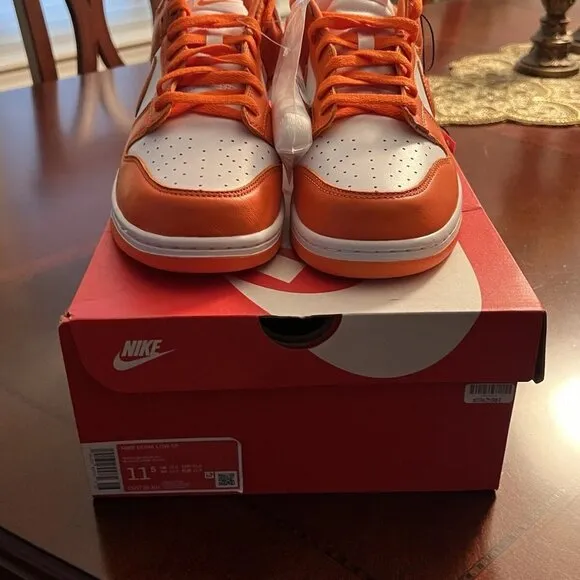 Nike Dunk Low SP Syracuse Sneakers 'Orange Flame'