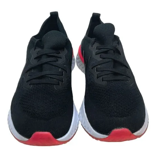 Nike Epic Sneakers Shoes Men’s Size 7 Black React Flyknit Athletic BQ8928-003