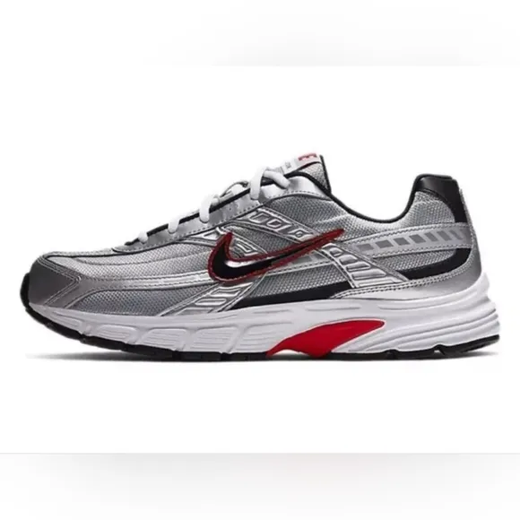 NIKE Initiator Metallic Mesh Lace-Up Running Sneakers EUC