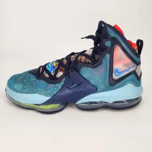 Nike LeBron 19 &quot;Fast Food&quot; Basketball Shoes – Dutch Blue Size 18
