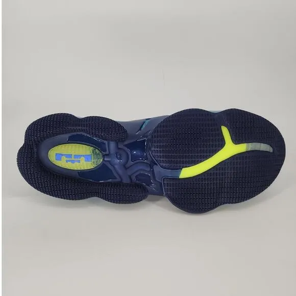 Nike LeBron 19 &quot;Fast Food&quot; Basketball Shoes – Dutch Blue Size 18