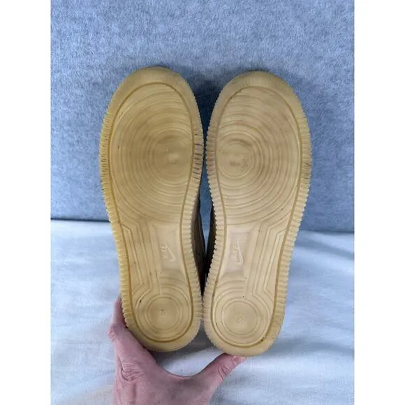 Nike Men’s sz 6.5 Air Force 1s Neutral Sand Suede AF1 Sneakers