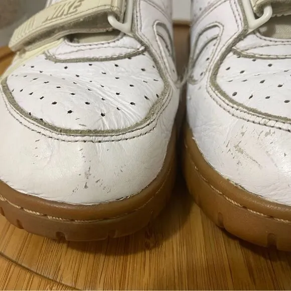 Nike Retro Air Trainer 3 Mid Sneakers Men's White Leather Trainers Size 9
