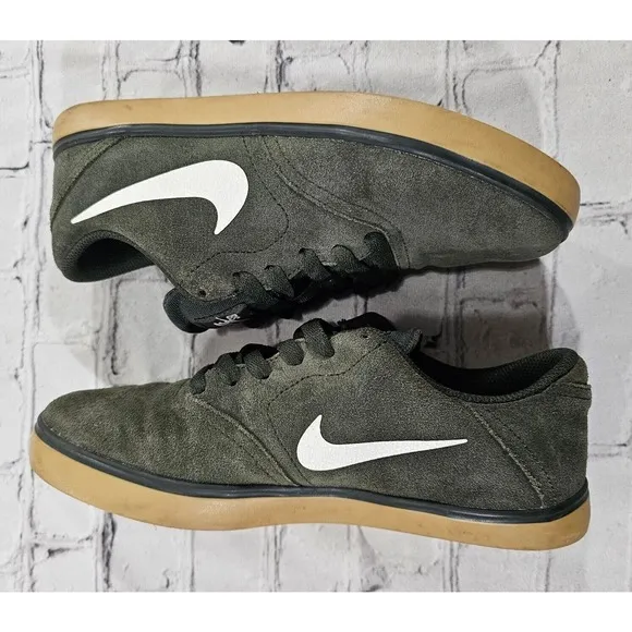 Nike SB Check Sequoia 705265-312 Forest Green Shoes Sneakers MENS 6.5 WOMENS 8