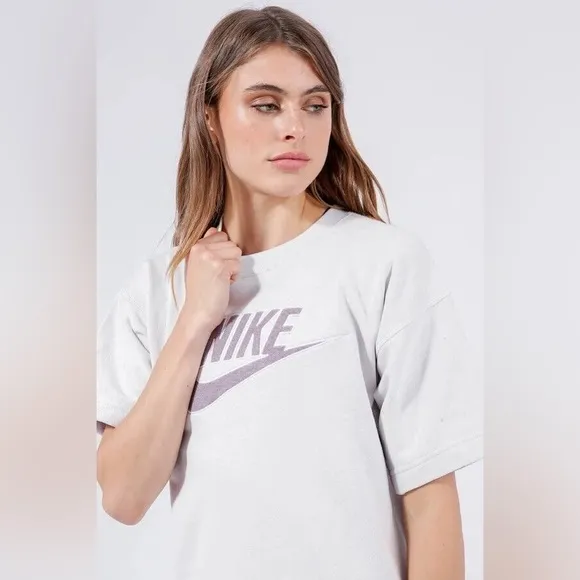 Nike Sportswear Dress in Platinum Tint
