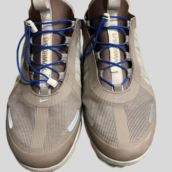 Nike VaporMax Sneakers with Blue Tech Laces