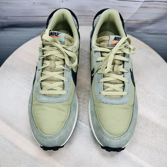 Nike Waffle Debut SE FJ4196-200 Mens Sneakers Size 13 Neutral Olive Black New