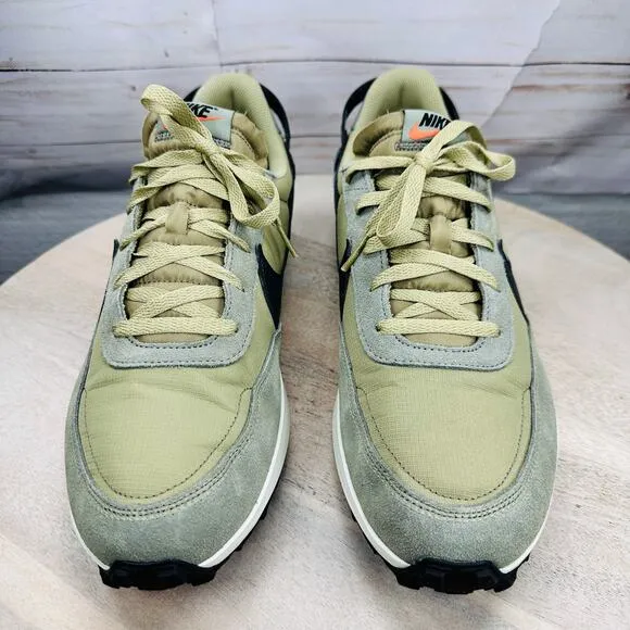 Nike Waffle Debut SE FJ4196-200 Mens Sneakers Size 13 Neutral Olive Black New