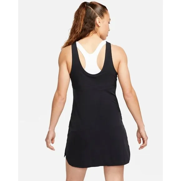 Nike Women's XL Dri-FIT Bliss Bra/Shorts Training Dress Black DV9459-010 NEW