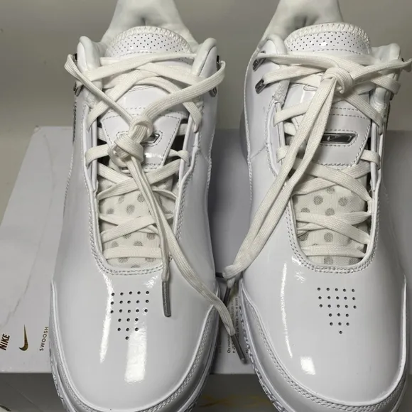 Nike ZM LeBron NXXT Gen AMPD S12 White Metallic Silver Men Basketball FJ1567-102