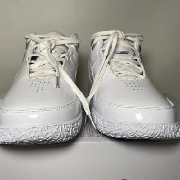 Nike ZM LeBron NXXT Gen AMPD S12 White Metallic Silver Men Basketball FJ1567-102