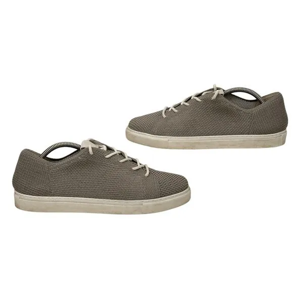 Nisolo Womens Athletic Sneakers SZ 11 Grey Athleisure Casual Capsule Comfy Knit