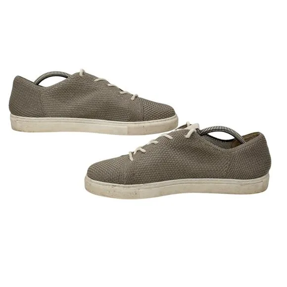 Nisolo Womens Athletic Sneakers SZ 11 Grey Athleisure Casual Capsule Comfy Knit