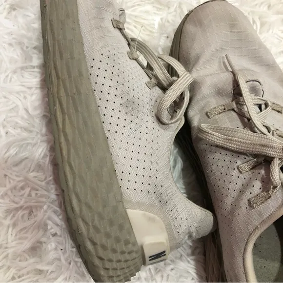 No Bull Ripstop Runner Sneakers Ivory Grey men 9.5